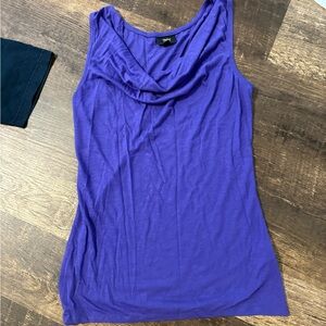 Mossimo Supply Co. Sleeveless Cowl Neck Camisole in Violet